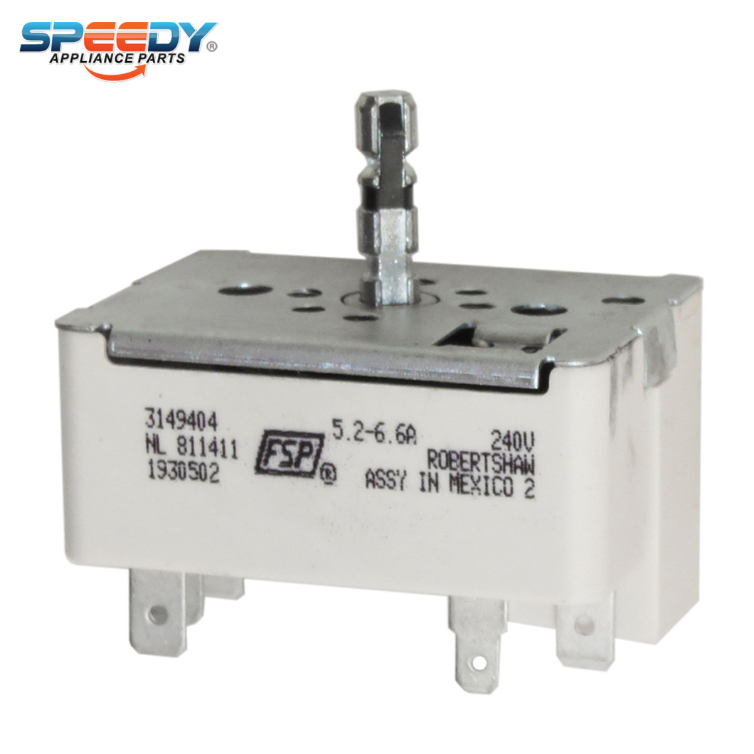 3149404 Range Infinite Switch Replacement for Whirlpool / Maytag