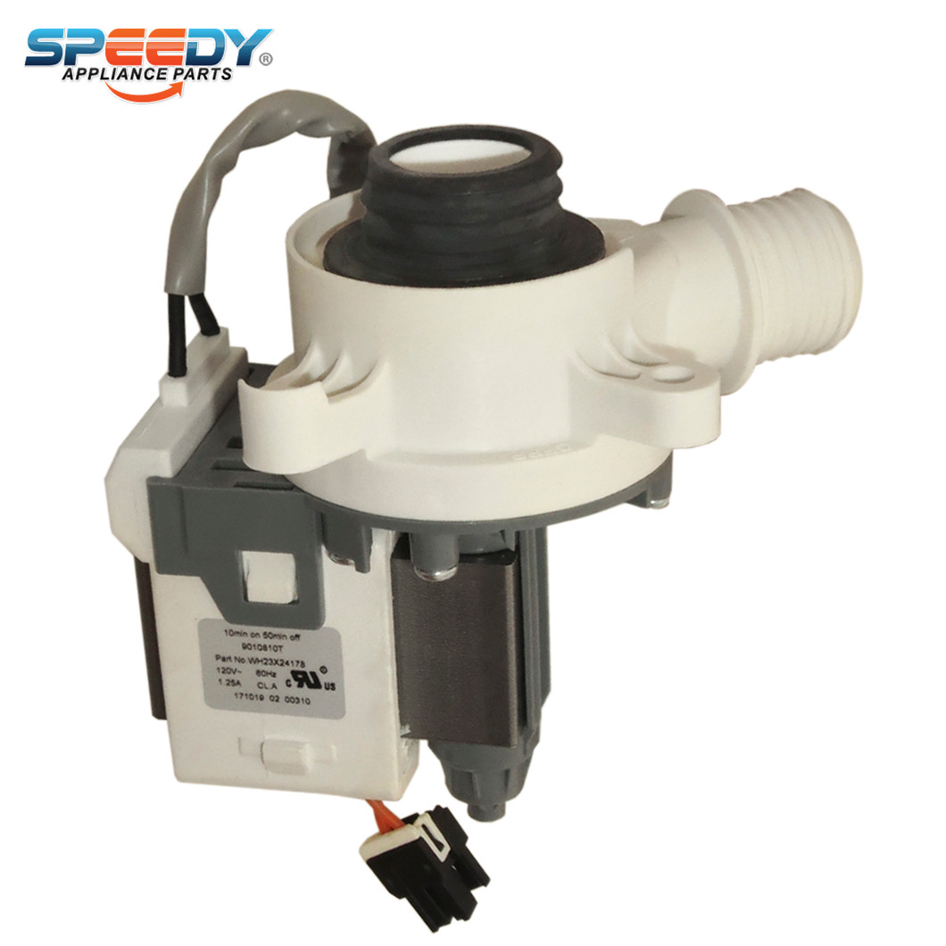 WH23X24178 Washer Drain Pump & Motor Replacement for GE > Speedy