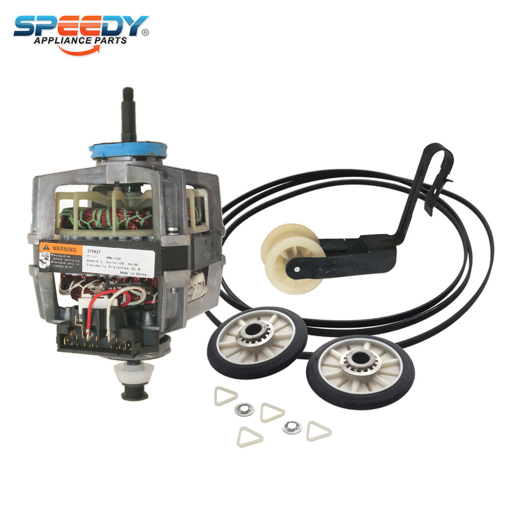 279827 4392065 Dryer Motor & Maintenance Kit for Whirlpool