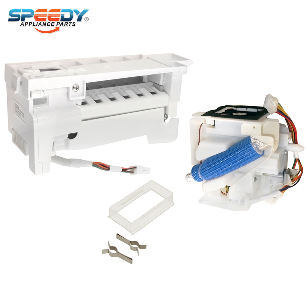 DA97-13718C DA97-12540K Refrigerator Ice Maker w/ Y-Clip & Auger
