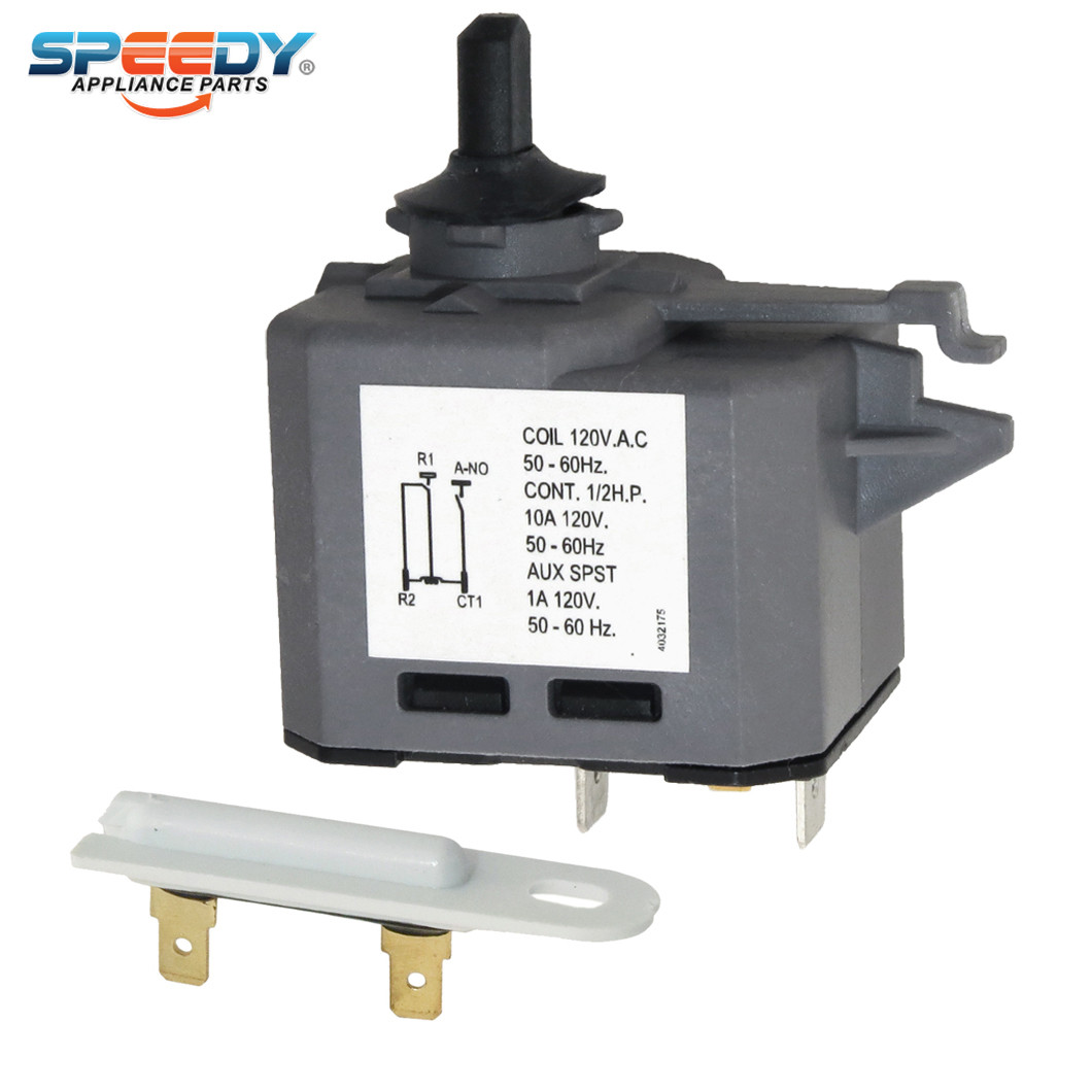 W10563095 3392519 Dryer Push-to-Start Switch & Fuse Replacement