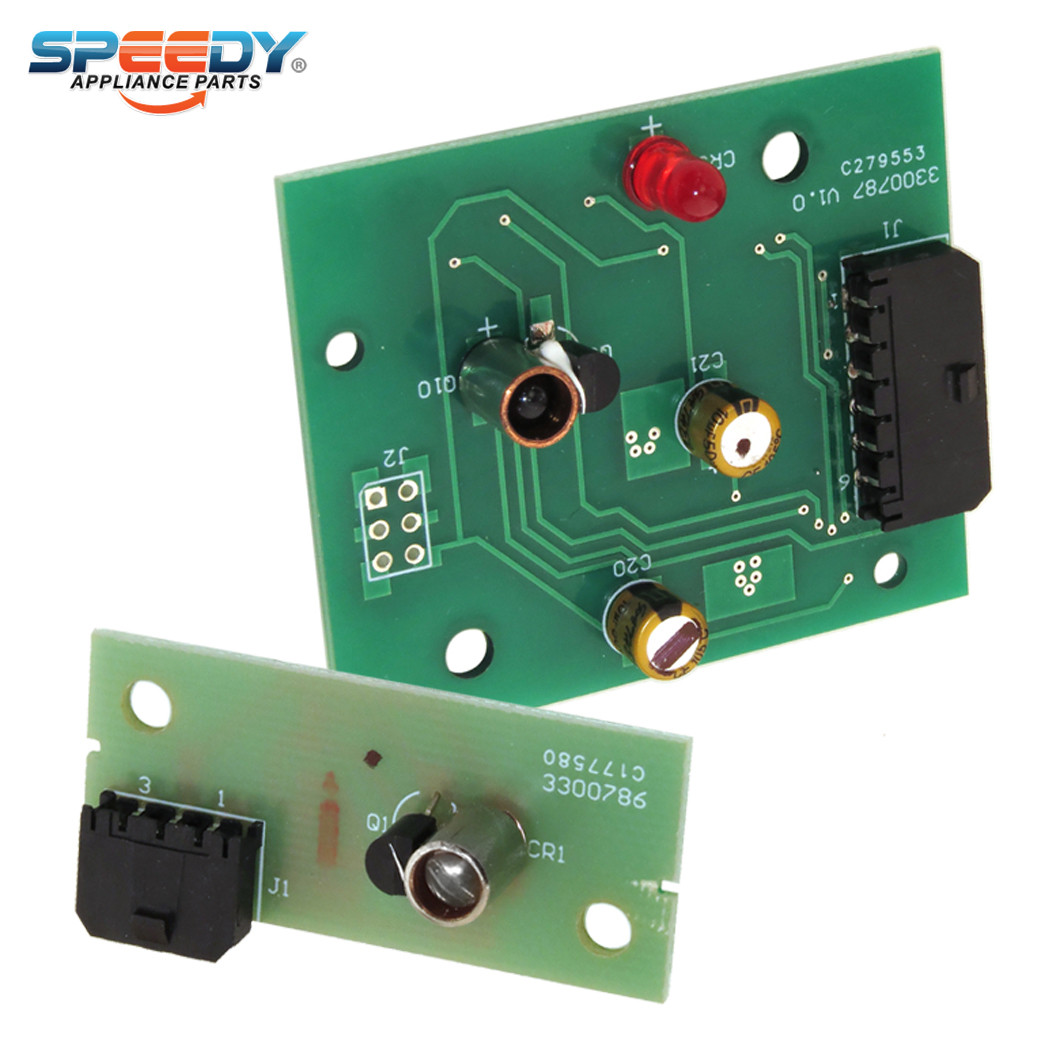 W10870822 W10898445 Refrigerator Ice Level Emitter & Receiver Set