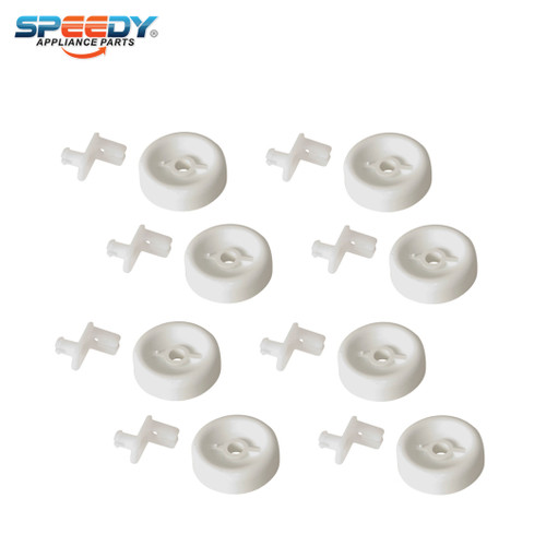 GE WD35X21038 Dishwasher 8pc Lower Roller Replacement Set GE WD35X21038 Dishwasher 8pc Lower Roller Replacement Set