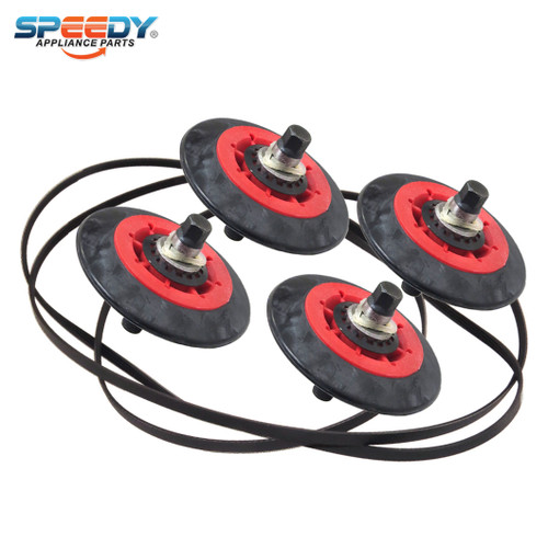 4581EL2002C 4400EL2001 Dryer Roller Kit Replacement for LG 4581EL2002C 4400EL2001 Dryer Roller Kit Replacement for LG