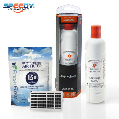 EDR2RXD1 AIR1 Whirlpool / Maytag Refrigerator Water & Air Filter Freshness Kit