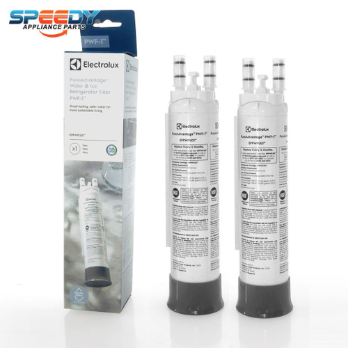 EPPWFU01 PWF-1 (2 Pack) PureAdvantage Electrolux Refrigerator Ice & Water Filter
