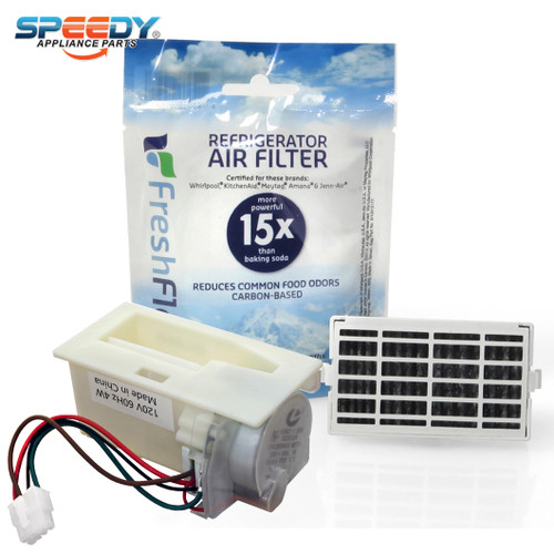 W10257451 AIR-1 Refrigerator Air Damper & Filter Replacement for Whirlpool / Maytag / KitchenAid