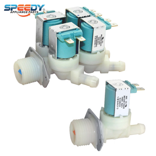 DC62-00214M DC62-30314K Washer Water Valve Replacement Set for Samsung