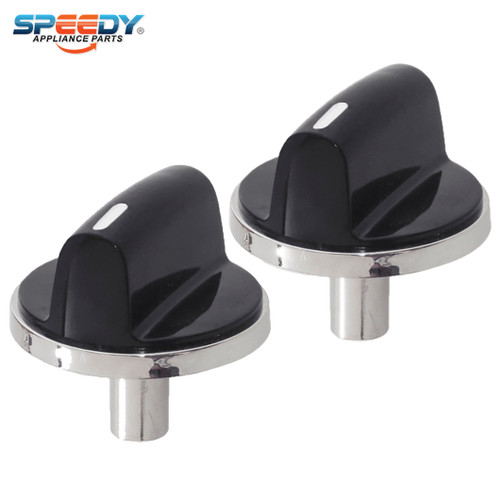 00650847 (2 Pack) Range / Cooktop Burner Knob Replacement For Bosch
