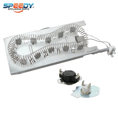 3387747 279769 Dryer Heating Element & Thermostat Set Replacement for Whirlpool / Kenmore