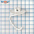 W10674618 Dough Hook Side