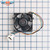 WR60X26866 Evaporator Fan Back