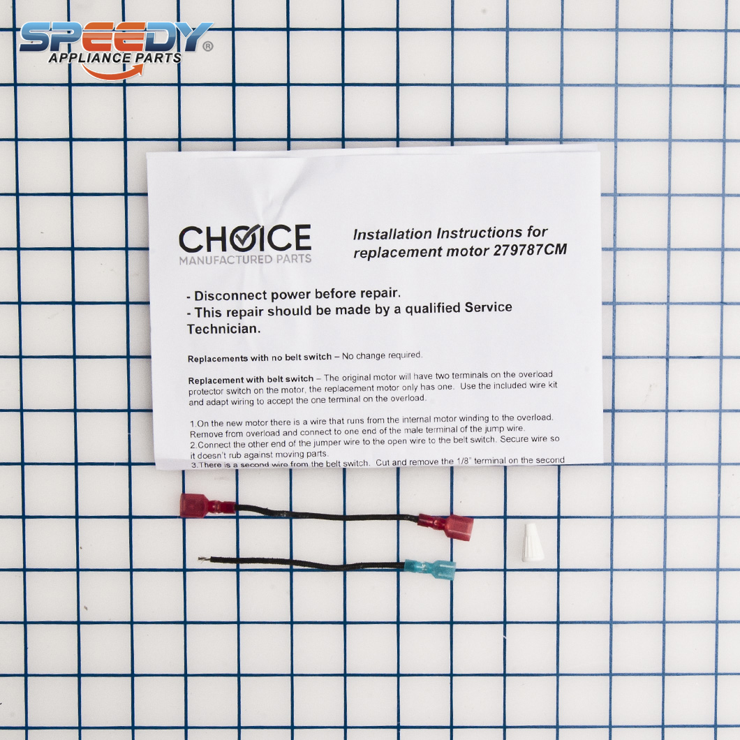 279787 Dryer Drive Motor Replacement for Whirlpool / Maytag