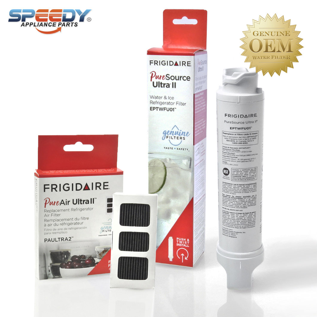 EPTWFU01 PAULTRA2 Frigidaire Refrigerator Water & Air Filter Refresh Bundle  > Speedy Appliance Parts