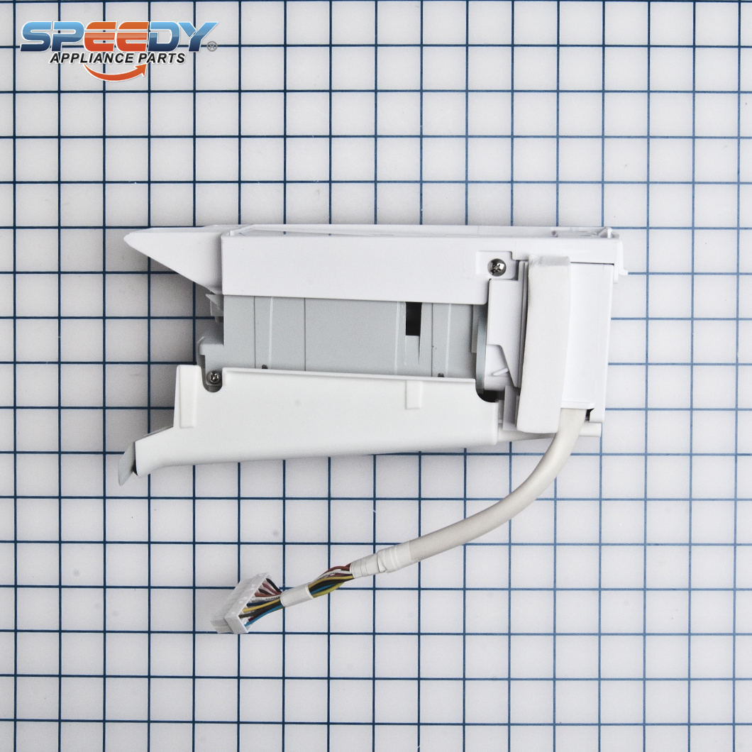 DA97-13718C DA82-01397A Refrigerator Ice Maker w/ Y-Clip & Bin for