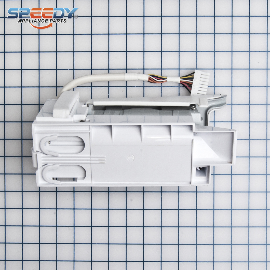 DA97-13718C DA82-01397A Refrigerator Ice Maker w/ Y-Clip & Bin for