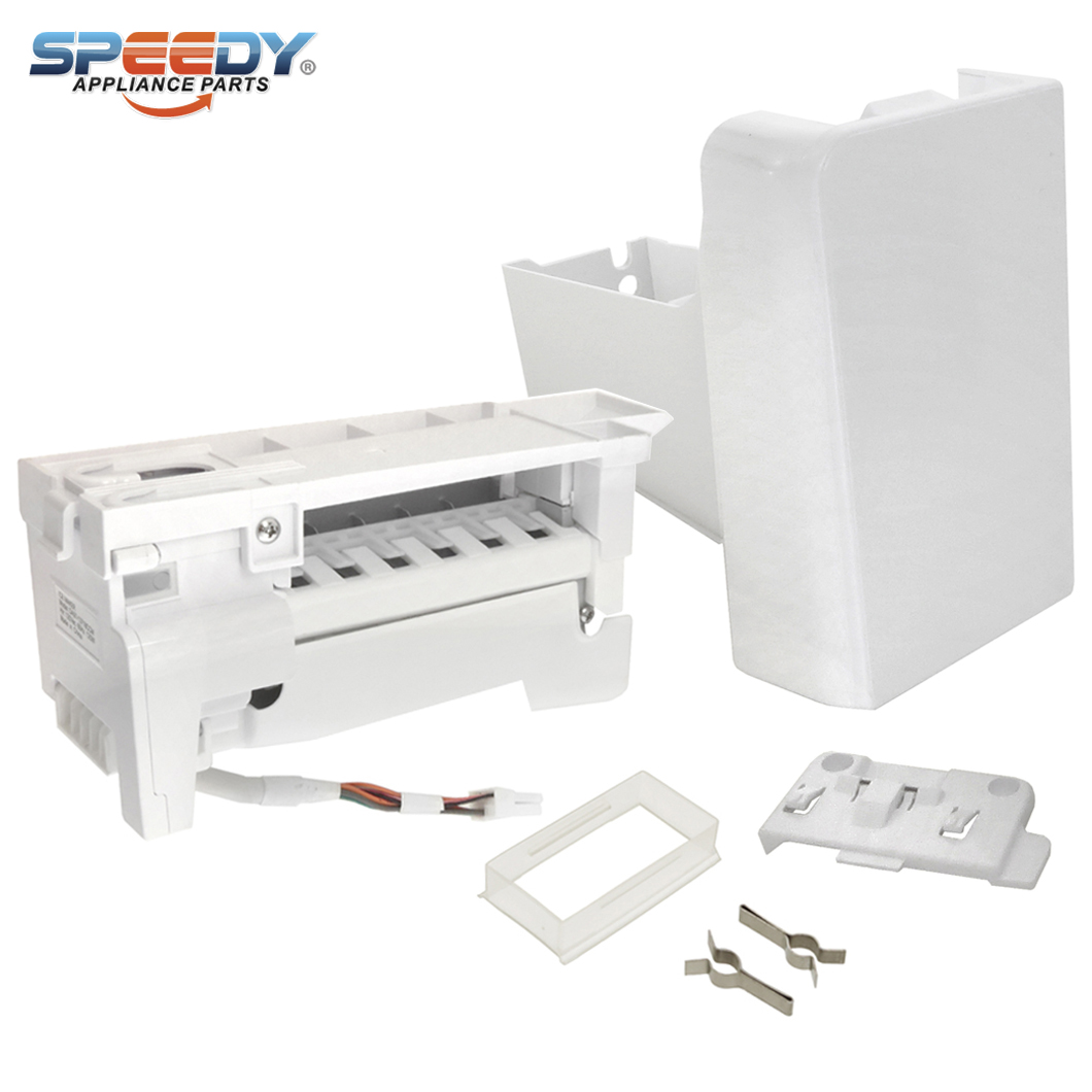 DA97-13718C DA82-01397A Refrigerator Ice Maker w/ Y-Clip & Bin for