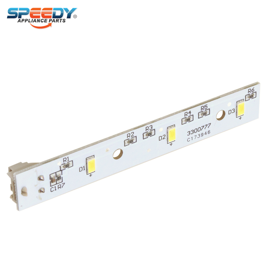 WR55X32696 Refrigerator LED Light Board Replacement for GE
