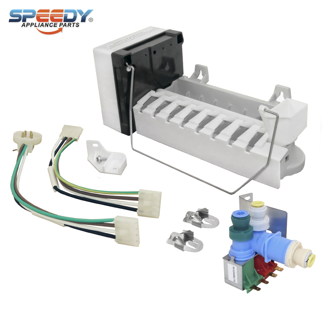 4317943 W10408179 Refrigerator Ice Maker & Valve Replacement For 
