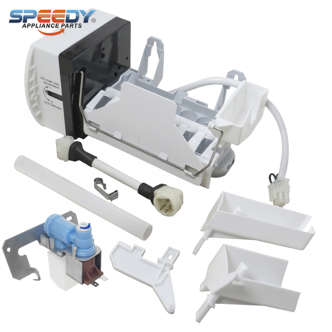 WR30X30972 WR57X10033 Refrigerator Ice Maker & Water Valve Kit For