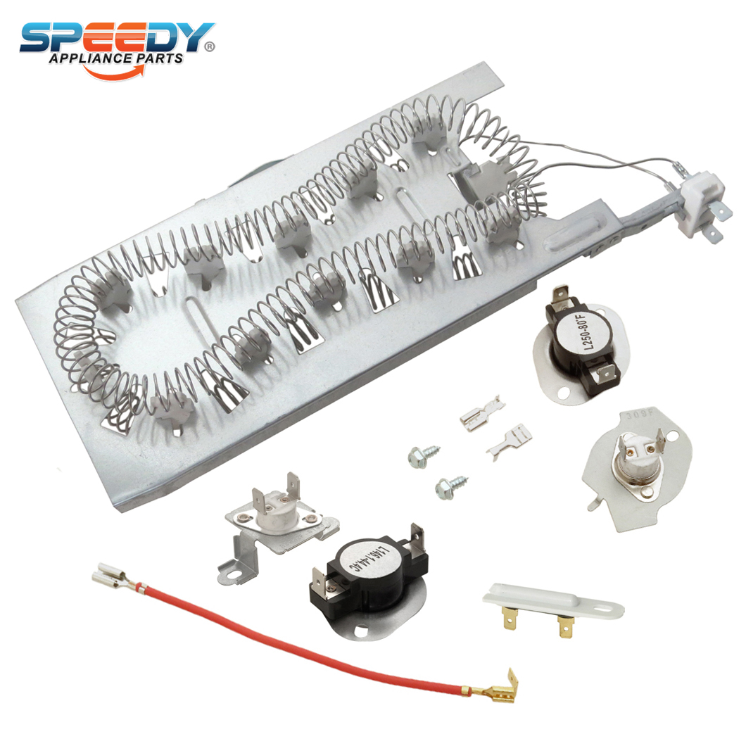 3387747 3392519 279973 279816 Dryer Element & Thermostat / Fuse