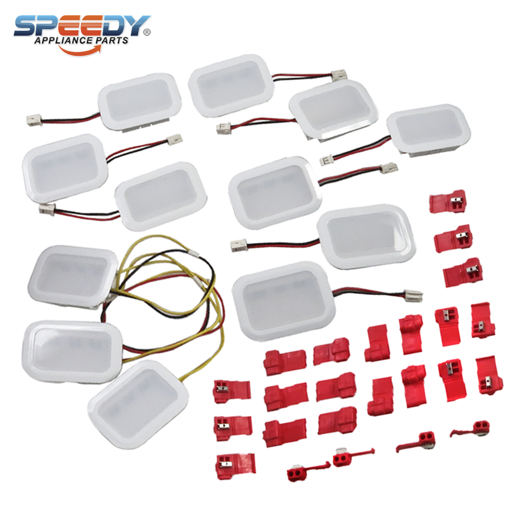 W11683243 Refrigerator Frosted LED Set Replacement for Whirlpool