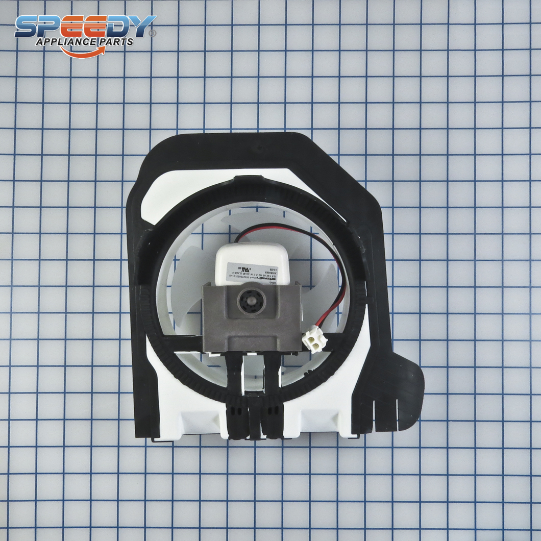 WR17X24348 Refrigerator Condenser Fan Motor & Shroud Replacement