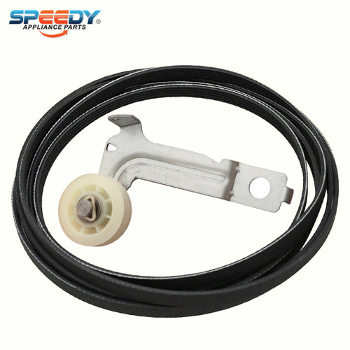 W10136934 W10547292 Dryer Pulley & Belt Kit for Maytag / Whirlpool