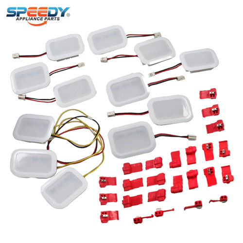 W11683243 Refrigerator Frosted LED Set Replacement for Whirlpool