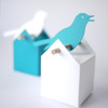 Etiquette Oiseau pour boite et contenants à dragées