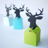 Etiquette Cerf en papier
