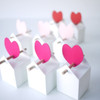 Contenant à dragées thème coeur