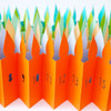 Accordéon Bougies d'anniversaire