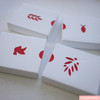 Boîtes à confiseries, dragées, petit cadeau, cookie emballé ou autre douceur : avec motif symbole religieux et rouge pour une confirmation Boîtes à confiseries, dragées, petit cadeau, cookie emballé ou autre douceur : avec motif symbole religieux et rouge pour une confirmation