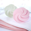 Boîte à dragées en forme de fleur, couleur pastel au choix : jaune pâle, vert tilleul, vert d'eau, rose pâle, rose moyen, pêche blanche, ivoire, abricot, bleu doux, bleu gris, mauve