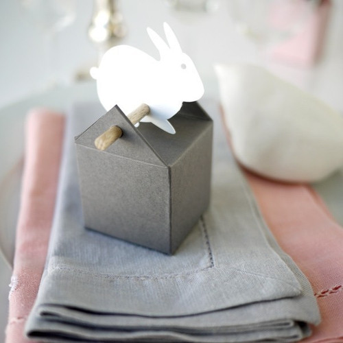 Etiquette Lapin en papier Etiquette Lapin en papier