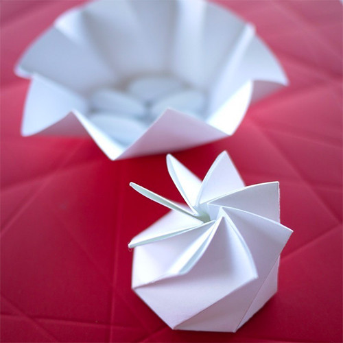 La boite à dragées Origami