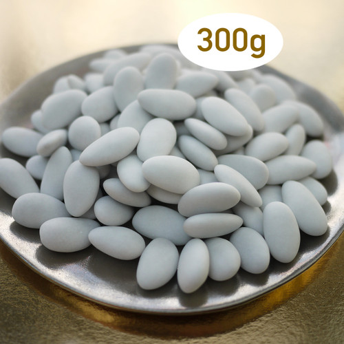 300g de dragées amande correspondent à environ 110 dragées