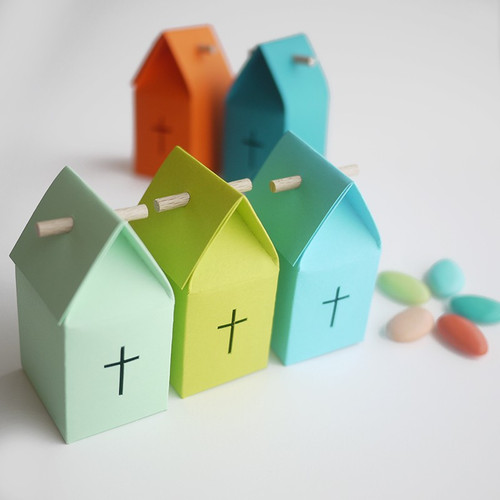 Boite dragées Comme une église