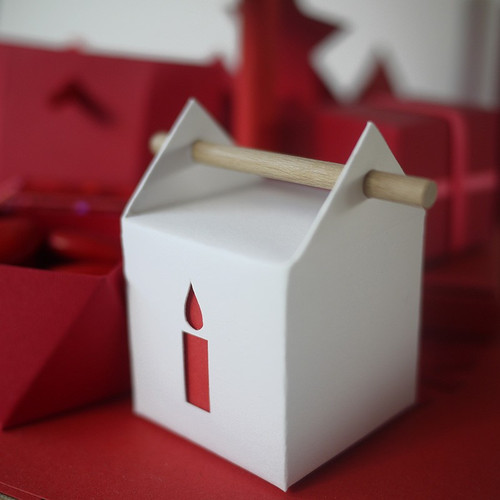 Boîte à la bougie, contenant à dragées