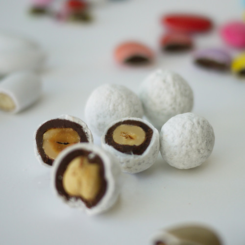 Flocons blancs à la noisette, 100 g