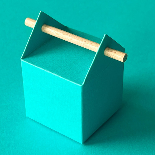 Boite et contenant à dragées couleur bleu turquoise Boite et contenant à dragées couleur bleu turquoise
