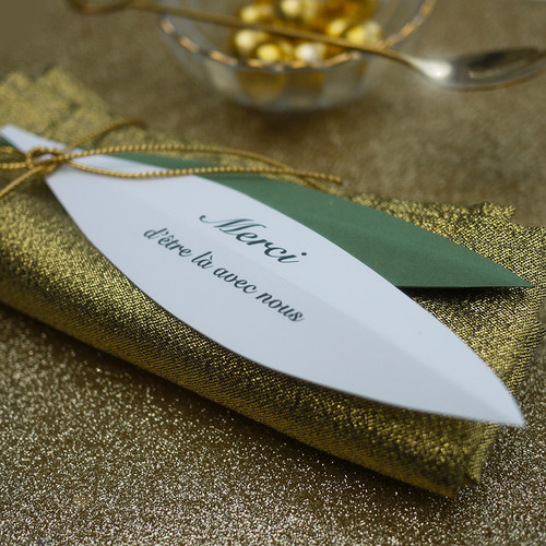 Pour décorer et chérir les invités de votre mariage, voilà deux feuilles de papier