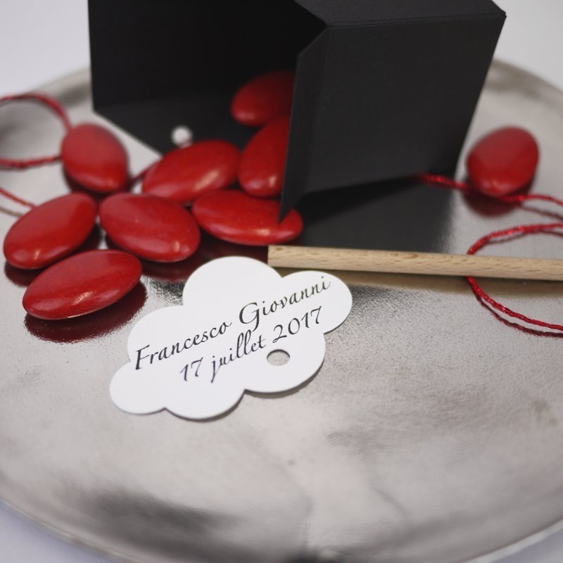 Etiquette nuage personnalisée