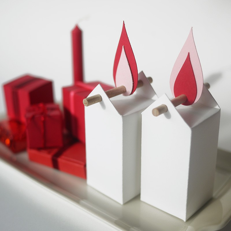 La boîte Bougie Candela, contenant à dragées La boîte Bougie Candela, contenant à dragées