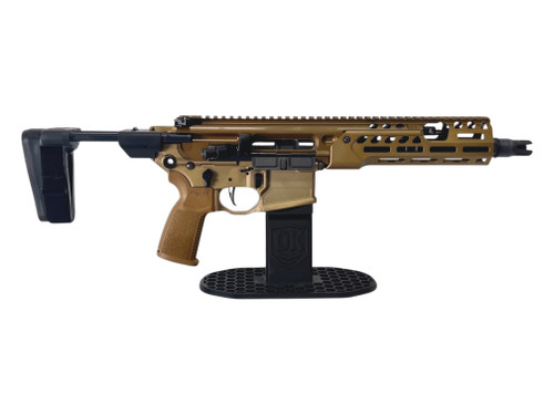 Sig Sauer MCX Spear LT 9" 300aac Anodized FDE W/ SB Tactical Brace
