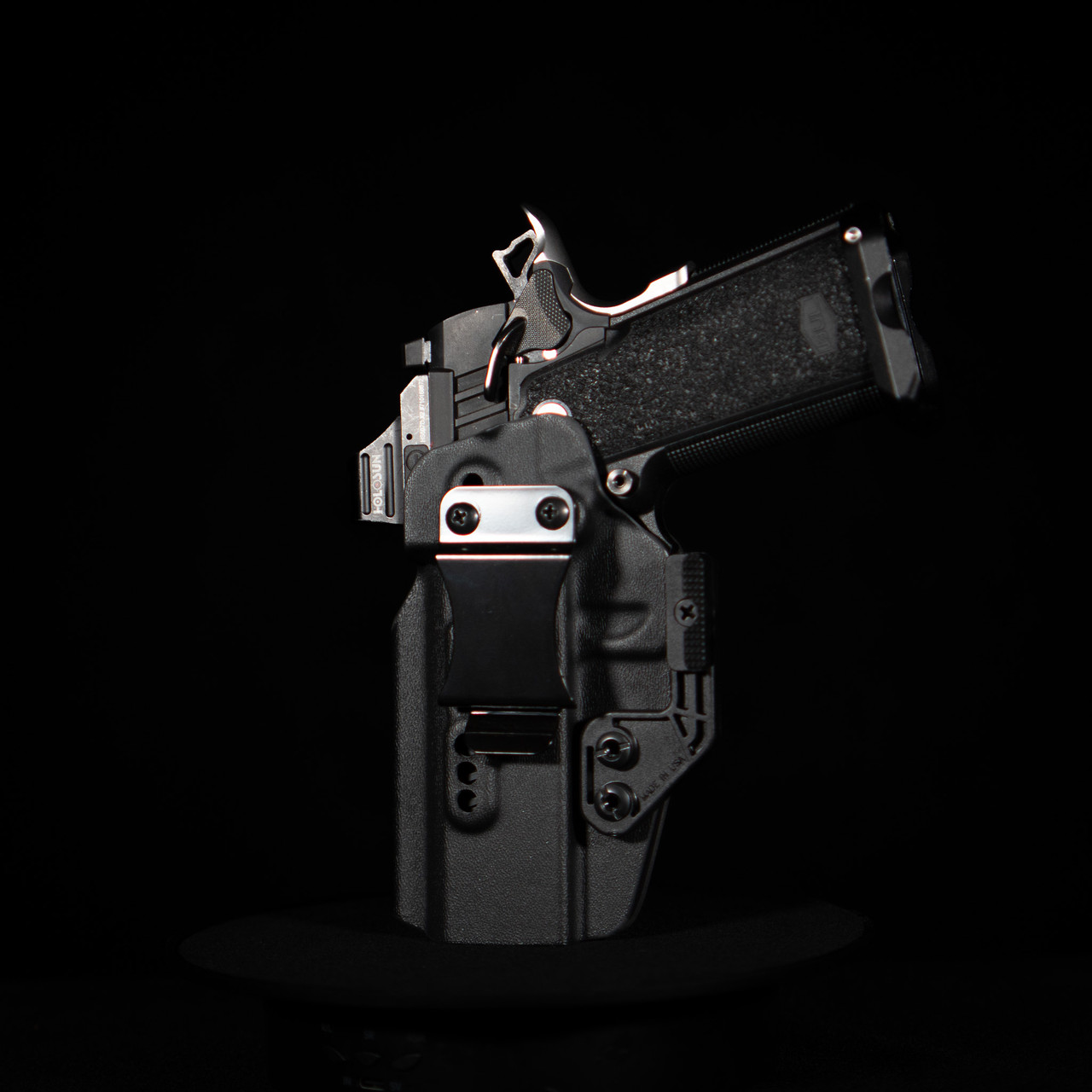 Left Handed Plain Clothes Holster System Priority 1 Holsters, LLC