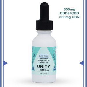 CBD CBDa CBN Oil for Sleep Calm