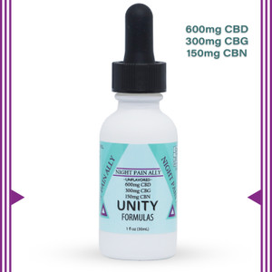 Night Pain Ally, CBD, CBG, CBN