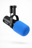 CSO Custom SM7B Pop Filter/Windscreen for Shure (Custom Blue)